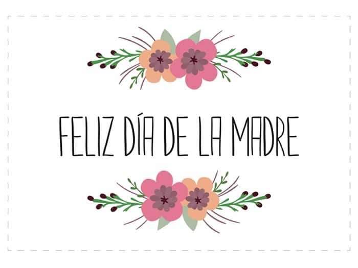 Tarjetas Del Día De La Madre Para Imprimir Y Regalar Gratis