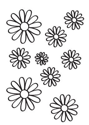 Imagenes De Margaritas Para Colorear Margaritas para colorear Manualidades