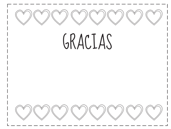 tarjeta de agradecimiento para una amiga