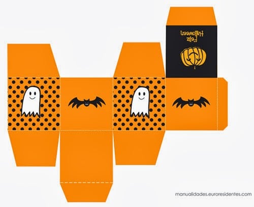 Cajas de Halloween para imprimir -