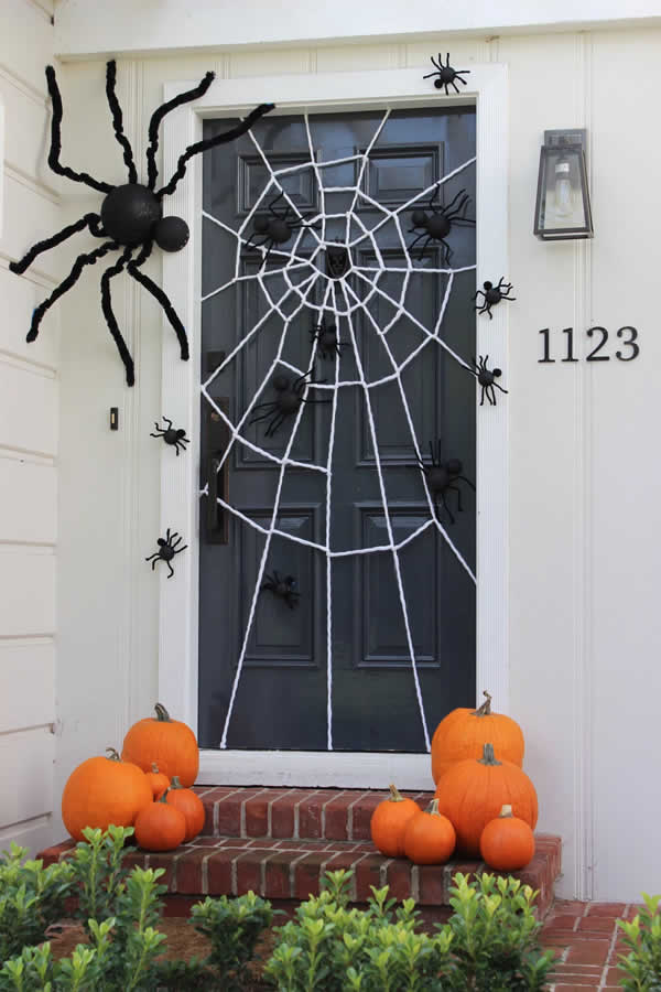 En particular Ártico césped Ideas para decorar la puerta en Halloween - Manualidades