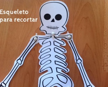 Esqueleto recortable