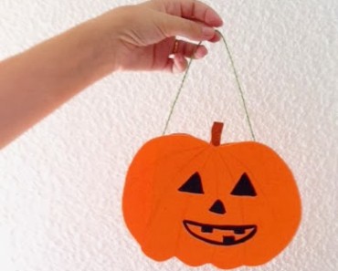 Cesta calabaza casera HAlloween