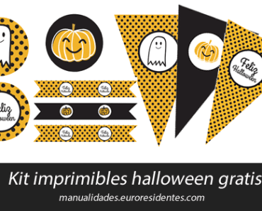 Kit imprimible Halloween