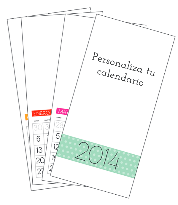 Plantilla calendario 2014 para imprimir