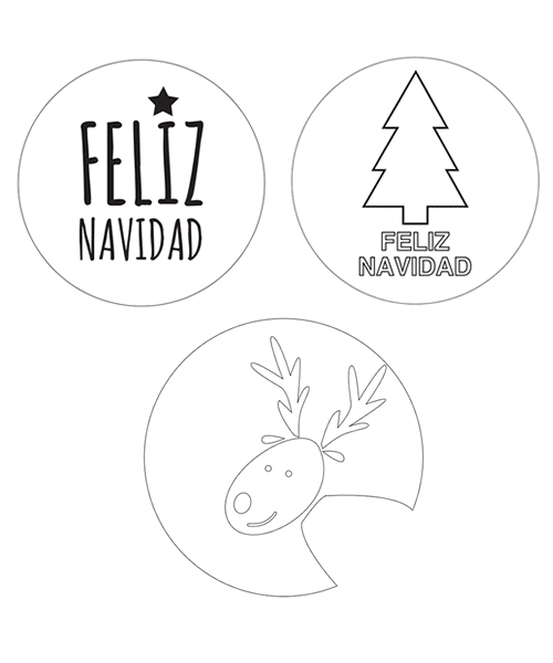 patrones y plantillas de navidadad. Plantillas arbol navidad, plantilla de reno y plantilla de feliz navidad