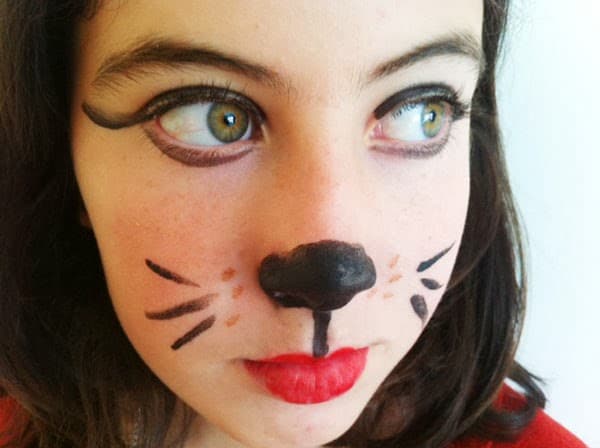 Maquillaje de gato fácil - Manualidades