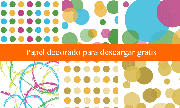 Papel decorativo - Descarga Gratis! //  