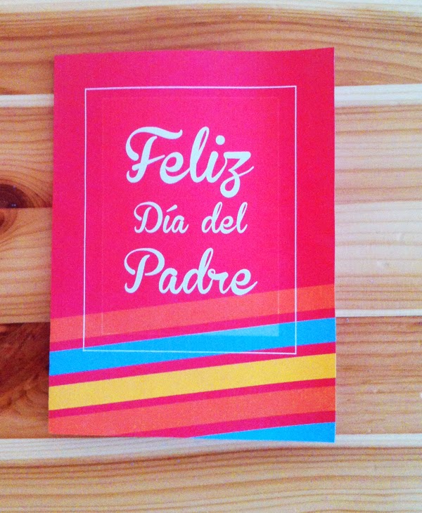 5 modelos de tarjetas para felicitar a papá (descargables)