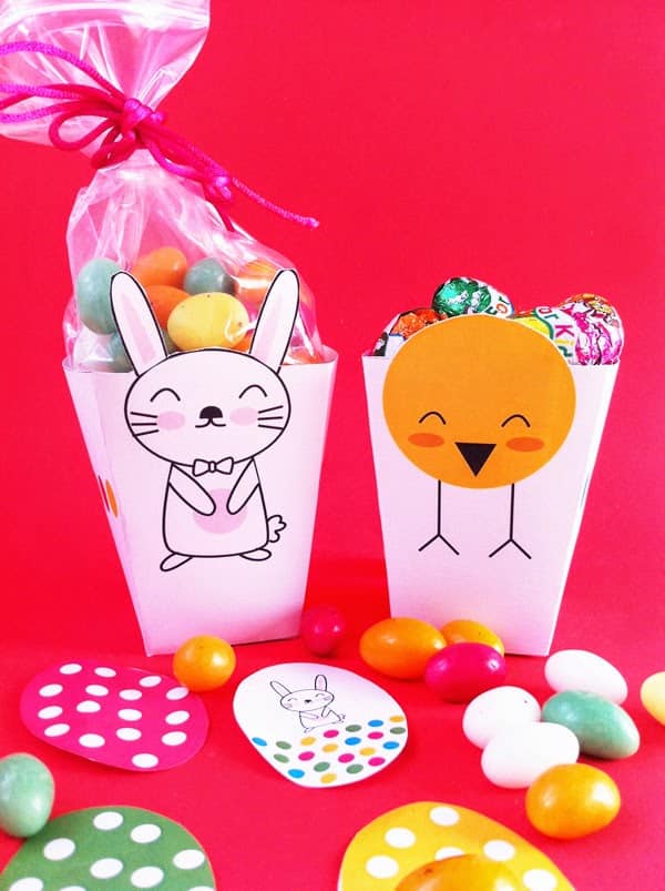 Manualidades de Pascua con dulces