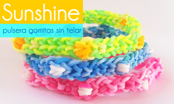 Pulsera de gomitas Sunshine - Manualidades