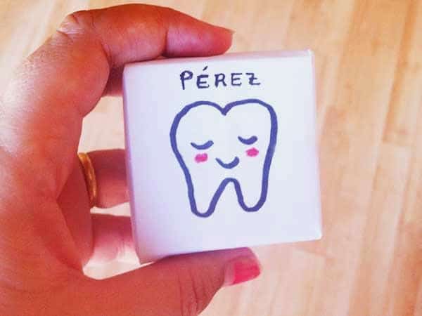 Cajita guarda dientes para el Ratoncito Pérez - Manualidades