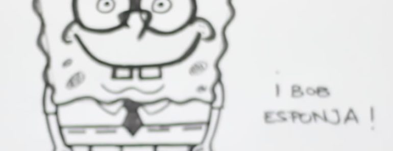 Como dibujar a bob esponja paso a paso