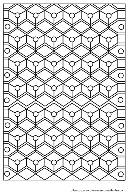 Dibujos para colorear antiestrés - Manualidades