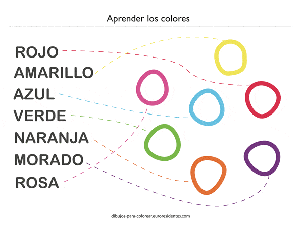 Actividades Para Aprender Los Colores