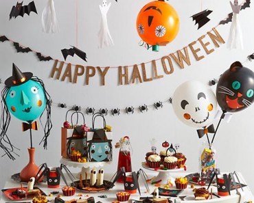 10 decoraciones para halloween que puedes hacer con globos