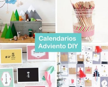 12 calendarios de Adviento caseros