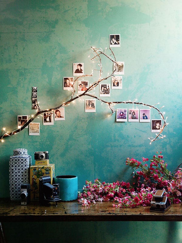 Ideas para decorar la pared con fotos