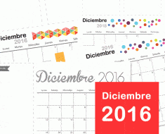 Imprimible: mes de diciembre 2016