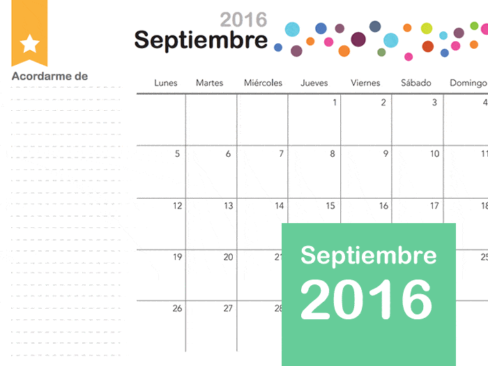 Septiembre 2016