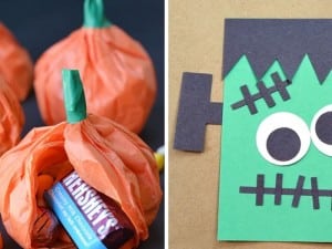 18 creativas manualidades de Halloween para niños