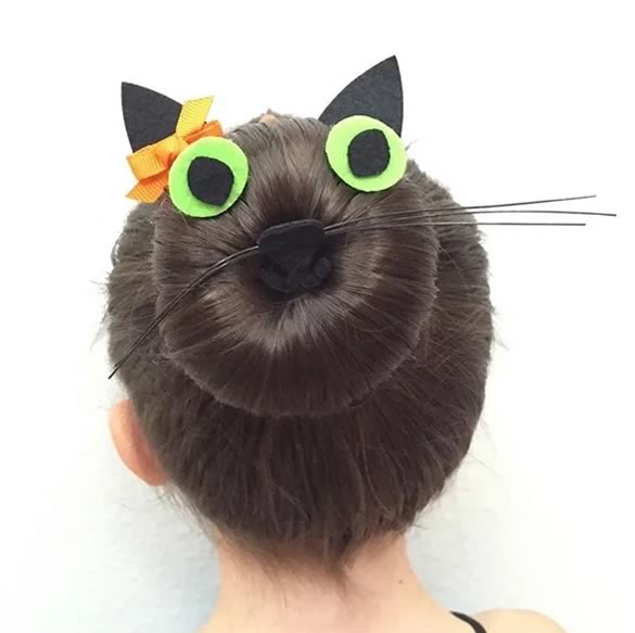Idea peinado de gato