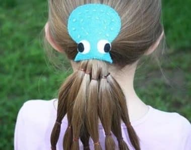 Idea para peinado divertido
