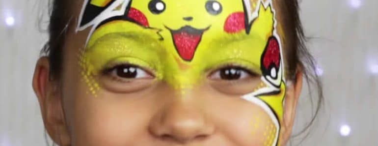 maquillaje-pikachu