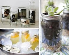 Ideas creativas para reciclar botes de cristal