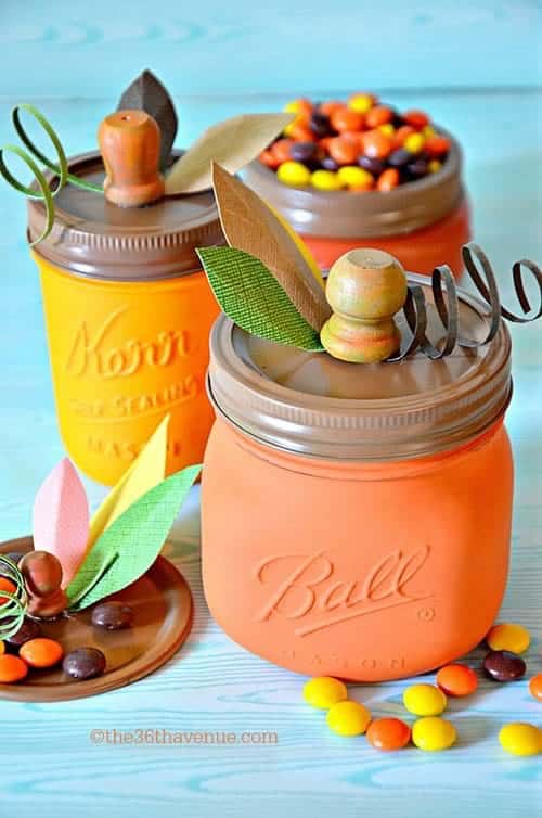 Ideas creativas para reciclar tarros de cristal: regalar dulces