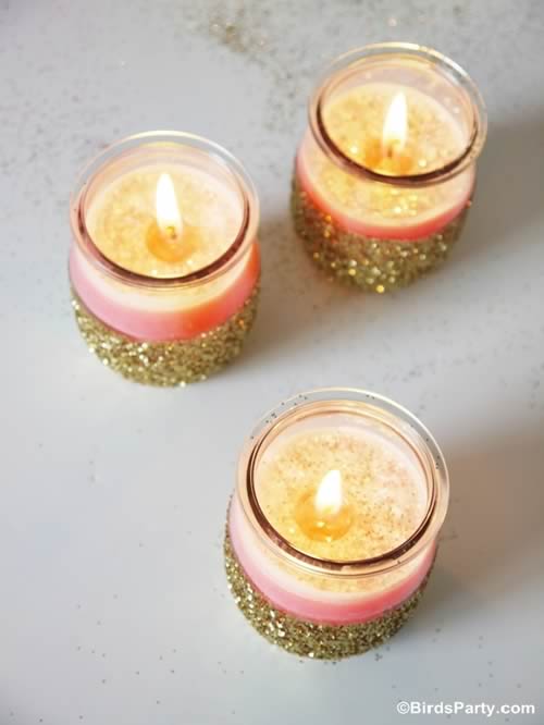 Ideas para reciclar tarros de cristal: velas caseras