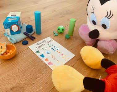 Juego de colores y números para niños de 2 años