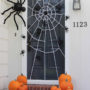 ideas para decorar la puerta en Halloween