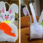 Cómo hacer un conejo de Pascua de fieltro