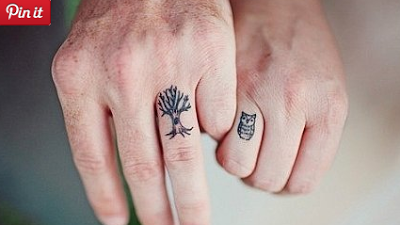 tatuajes originales amigos naturaleza