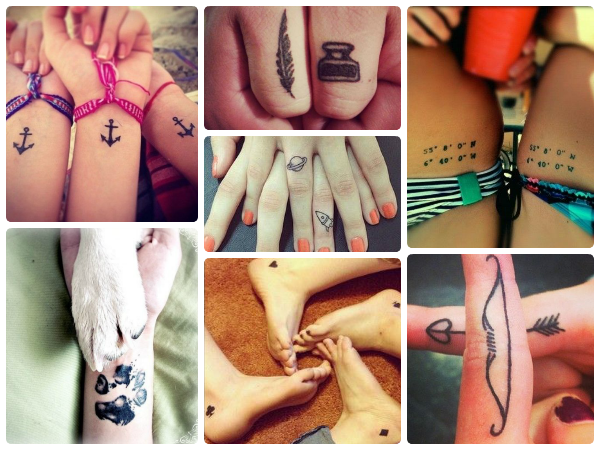 20 Tatuajes originales para compartir con tus mejores amigos - Ocio y  tiempo libre