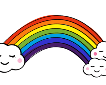 Dibujo de arco iris