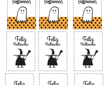 Tarjetas de Halloween para imprimir gratis