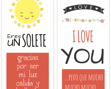 Tarjetas originales para San Valentín