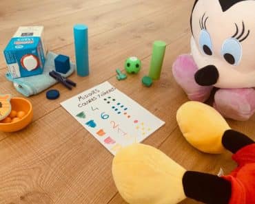 Juego de colores y números para niños de 2 años