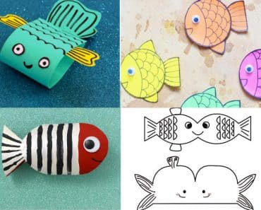 Peces de papel: ideas divertidas y fáciles