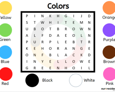 5 actividades para aprender los colores en inglés para niños y niñas (imprimibles)