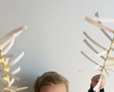 Cómo hacer una Palma de papel para Domingo de Ramos
