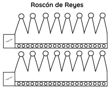 Corona Rey Mago para el Roscón de Reyes