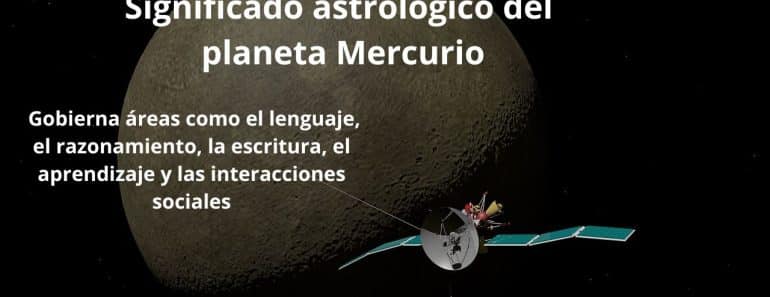Significado astrológico del planeta Mercurio
