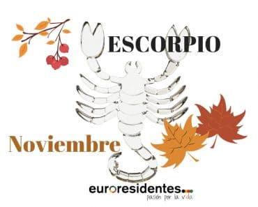 Horóscopo Escorpio Noviembre 2020
