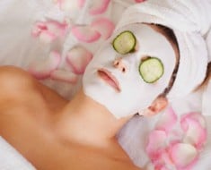 Mascarilla facial y relax