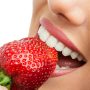 Comer fruta: fresones