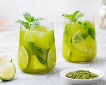 Bebida de té verde para adelgazar