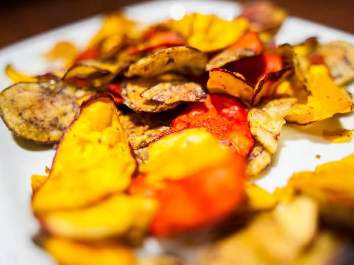 chips de verduras